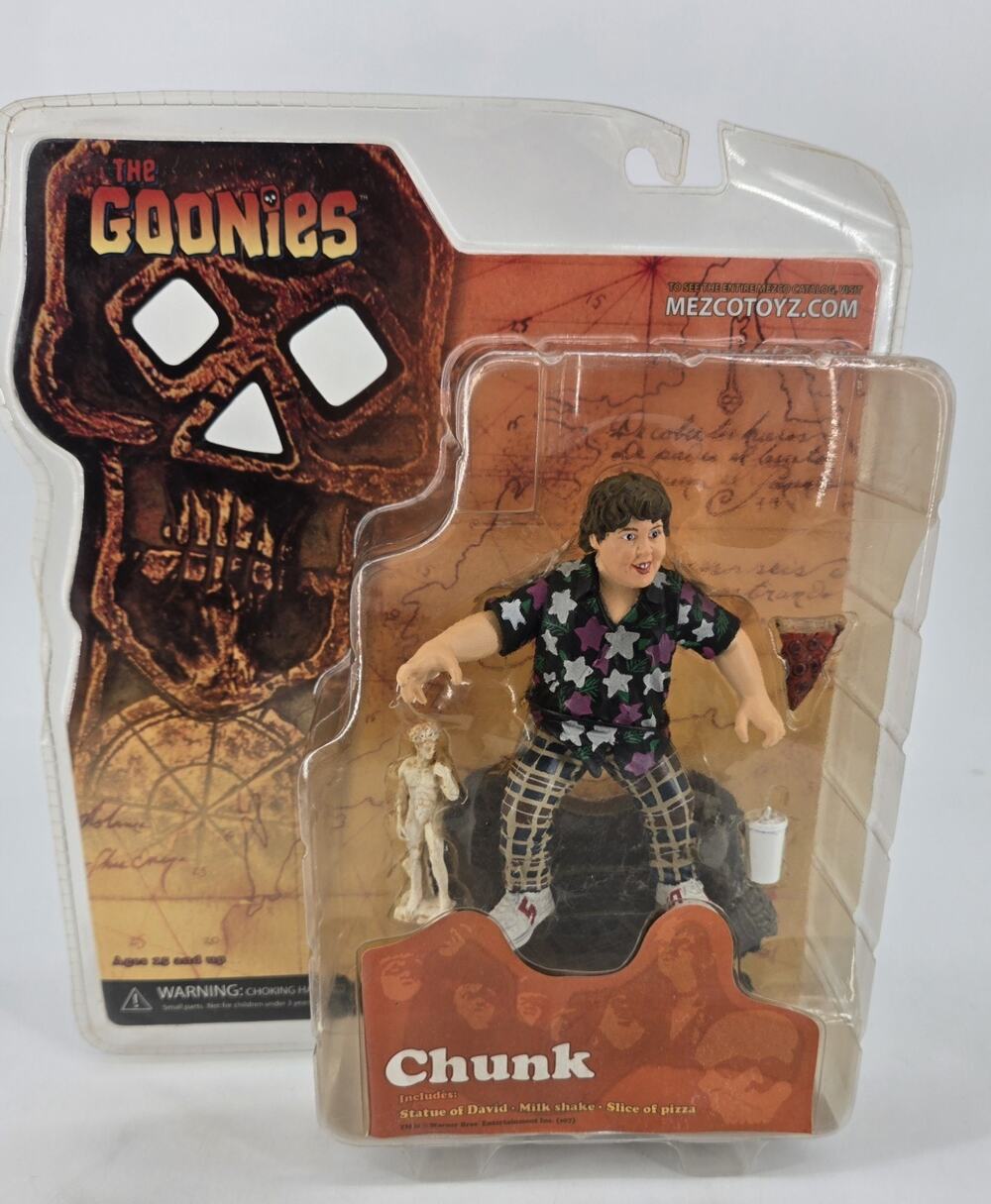 NOS Vintage 2007 Mezco The Goonies Chunk 5" Action Figure New Sealed